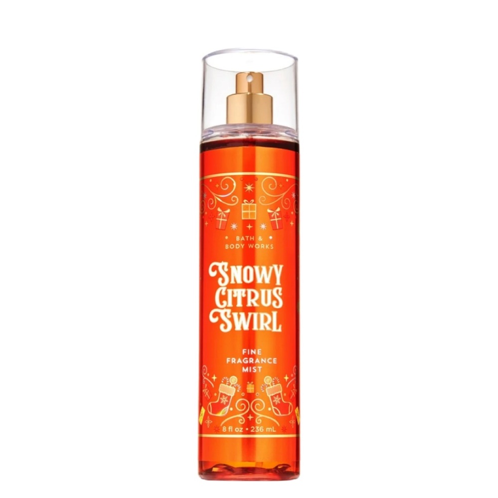 Bath and Body Works SNOWY CITRUS SWIRL Fine Fragrance Mist (New-8 oz) -Retired!